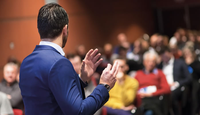 Presenting to an audience